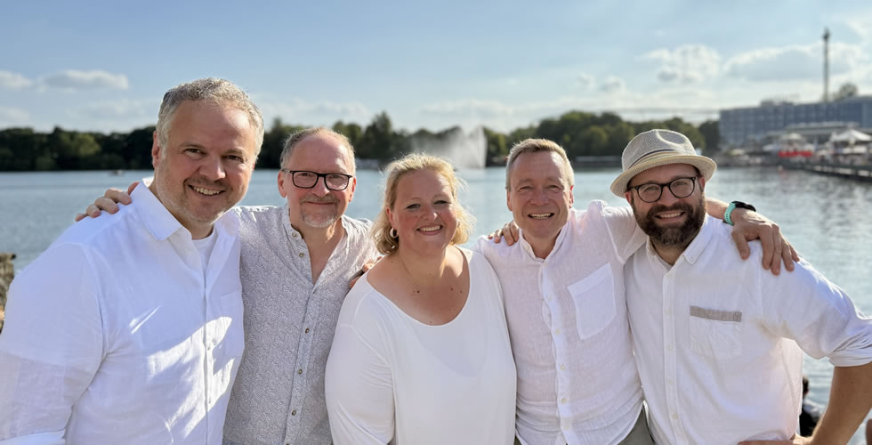 ELLINGTONES Jazzband Quintett beim Maschseefest Hannover 2025