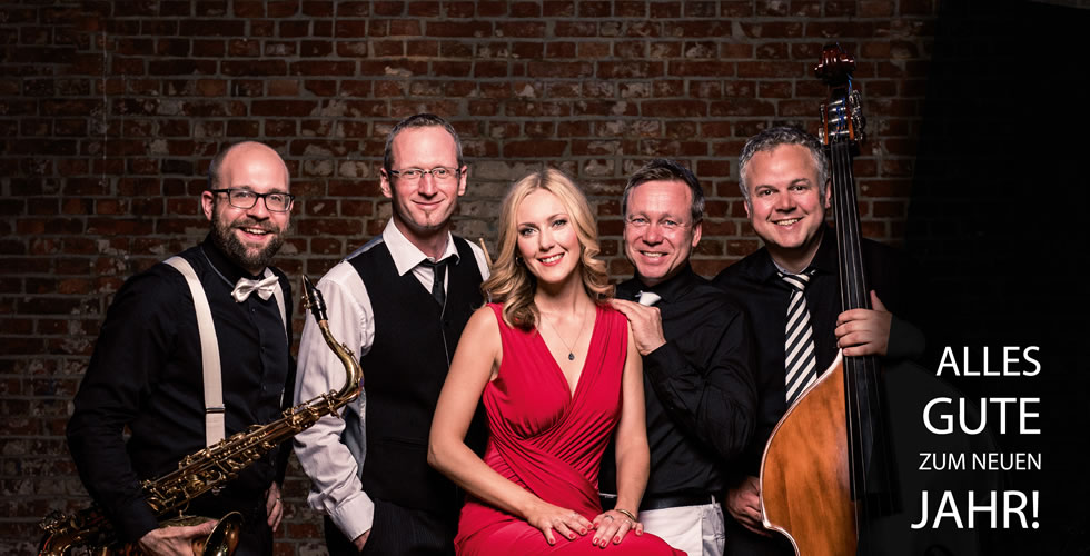 ELLINGTONES wünschen ein frohes neues Jahr - Jazzband aus Hannover (Foto: Jan von Allwörden)